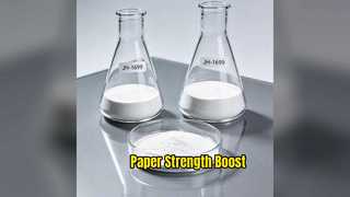 95 Purity Dry Strength Agent ช่วยเพิ่มความแข็งแรงของกระดาษ