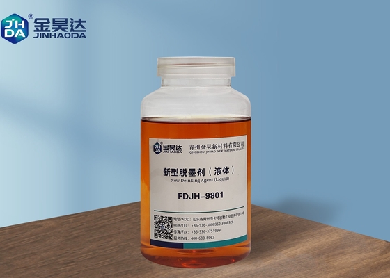 FDJH9801 Liquid Deinking Agent ปรับปรุงผลิตภัณฑ์กระดาษเกรดลดต้นทุนการขจัดหมึก