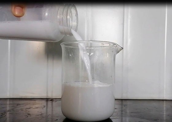 Anionic Polymer JH1219 35% อิมัลชันขี้ผึ้งสังเคราะห์ Anionic Milky White Liquid