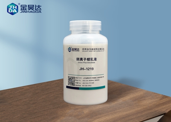 JHDA Water Proofing Anionic Wax White Emulsion มีปริมาณของแข็ง 35%