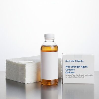 ราคาดี อายุการใช้งาน 6 เดือน สารต่อรองความแข็งแรงต่อความเปียก สารคาทิโอนเพิ่มความแข็งแรงและความทนทานต่อกระดาษที่เปียกสําหรับผลิตภัณฑ์กระดาษอุตสาหกรรม ออนไลน์