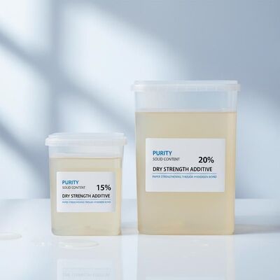 15 Percent Solid Content Dry Strength Agent with Hydrogen Bond Function and Amphoteric Lonicity for Paper Manufacturing