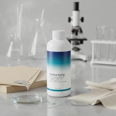 ราคาดี ธาตุปรับขนาดพื้นผิว anionic ที่ละลายในน้ําสําหรับการแปรรูปกระดาษและผ้าที่มีคุณสมบัติต่อต้านผิวและป้องกันการหลั่ง ออนไลน์