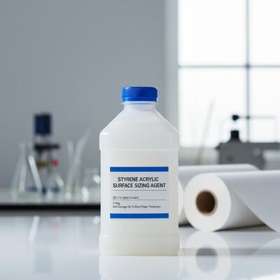 ราคาดี สารเคลือบผิวสไตรีนอะคริลิกที่มีปริมาณของแข็ง 25±1% และปริมาณการใช้ 2-4 กก. สำหรับการบำบัดกระดาษเพาะ ออนไลน์