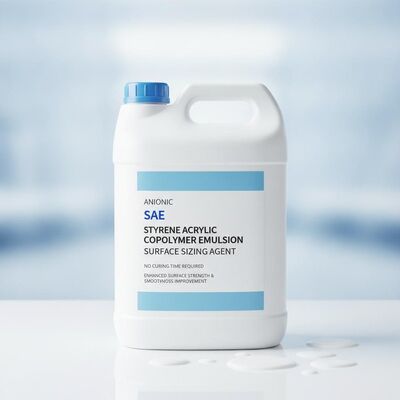 ราคาดี สารปรับขนาดพื้นผิวของเอ็มูลชั่นสไตรีนอะคริลิกโคพอลิมเลอร์ SAE อานิออนิก โดยไม่จําเป็นต้องใช้เวลารักษาเพื่อเพิ่มความแข็งแรงและความเรียบของพื้นผิว ออนไลน์