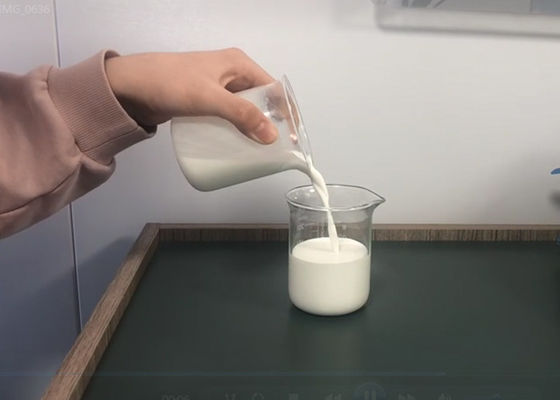 White Emulsion 35% Solid ประจุบวกกระจายโรซินขนาด JH1518